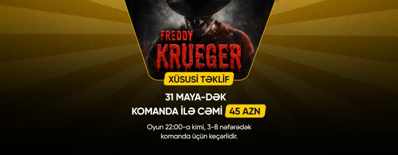 Bu kampaniya yuxularını qarışdıracaq., Escape Room Game